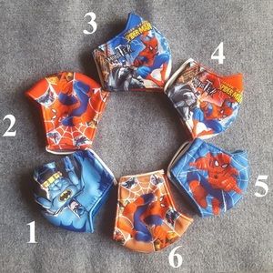 Kids Face Mask Set of 3 Variety Color